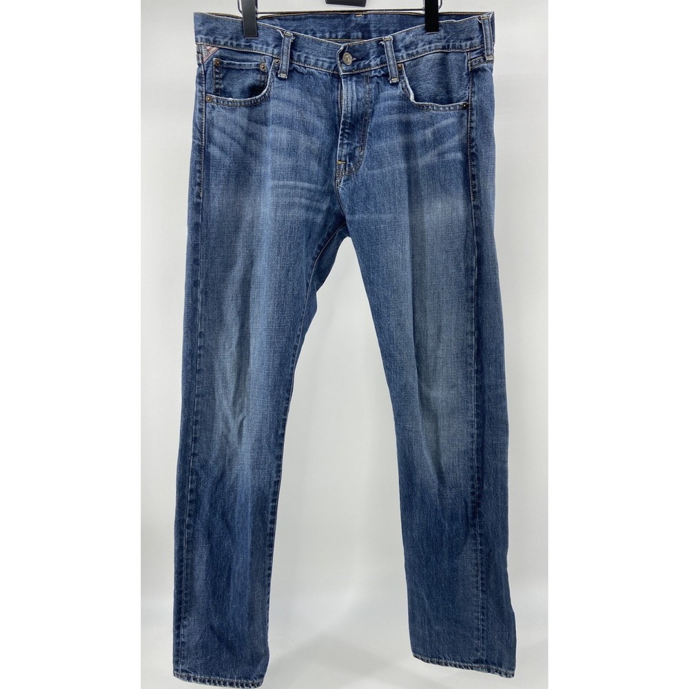 Ralph Lauren Denim & Supply Jeans Mens 34x34‎ Slim fit Straight USA Flag Y2K